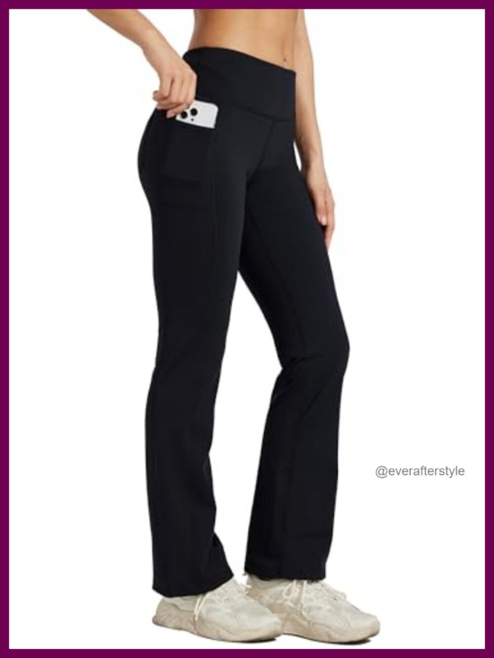 Women's Fleece Lined Bootcut Yoga Pants High Waisted Flare Thermal Leggings